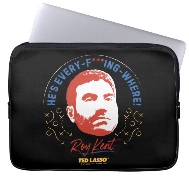 Capa Para Notebook Ted Lasso | Roy Kent Ele é todo — Onde (Frente)