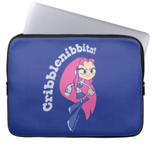 Capa Para Notebook Teen Titans Go! Incêndio "Cribblenibbits!"