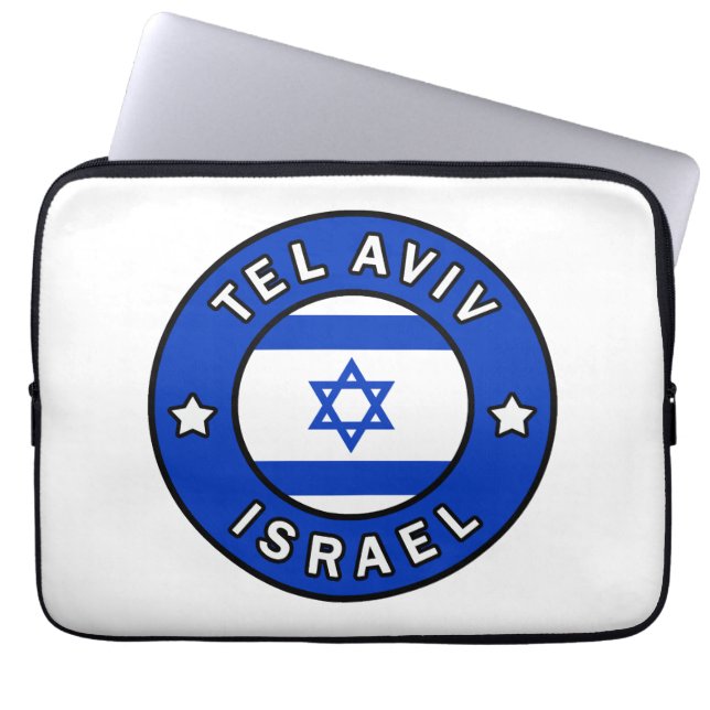 Capa Para Notebook Tel Aviv Israel (Frente)