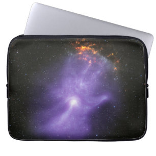 Capa Para Notebook Telescópios de raios X - Mão Cosmica Fantástica