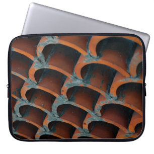 Capa Para Notebook Telhado laranja