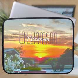 Capa Para Notebook Telhado Sunset 2295