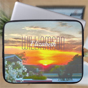 Capa Para Notebook Telhado Sunset 2295
