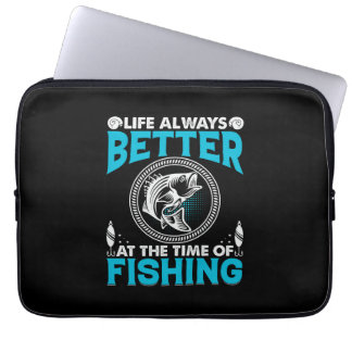 Capa Para Notebook Tema de Pesca