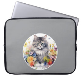 Capa Para Notebook Tema Gatinho Fofinho, Foto do Seu Pet