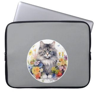 Capa Para Notebook Tema Gatinho Fofinho, Foto do Seu Pet