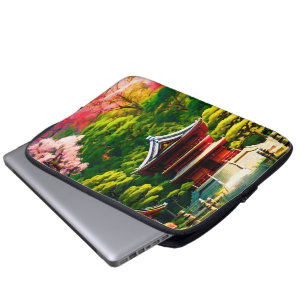 Capa Para Notebook Templo da Flor de Cerejeira