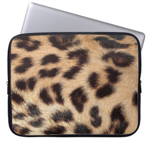 Capa Para Notebook tendência de textura de impressão leopardo