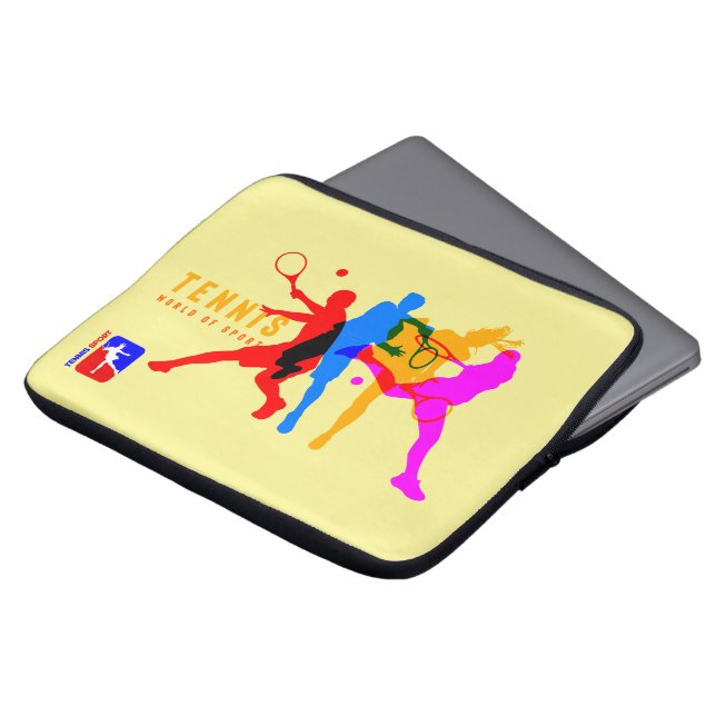 Capa Para Notebook Tênis Esporte | Bolsa de laptop de 13" (Frente Topo)