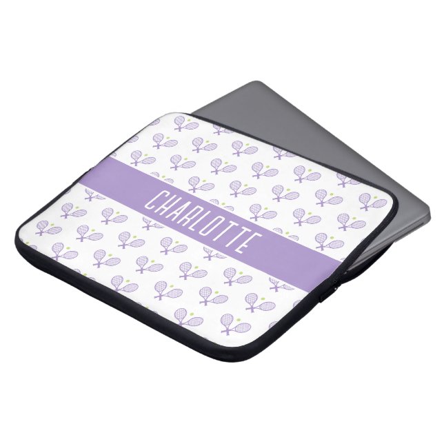 Capa Para Notebook Tênis Personalizado com Nome Padrão de Tênis (Frente Topo)