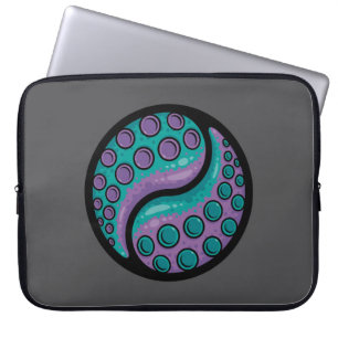 Capa Para Notebook Tentacle Yin Yang