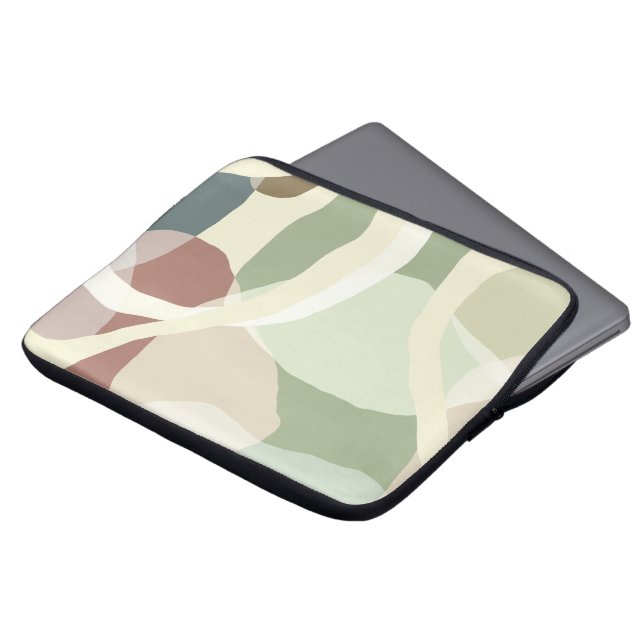 Capa Para Notebook Terra abstrato (Frente Topo)