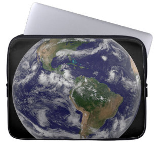Capa Para Notebook Terra cheio Mostrando Vários Sistemas De Tempestad