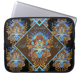 Capa Para Notebook Terra e Sky Mandala