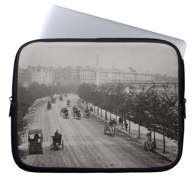Capa Para Notebook Terraplenagem de Tamisa (foto do sepia) (Frente)