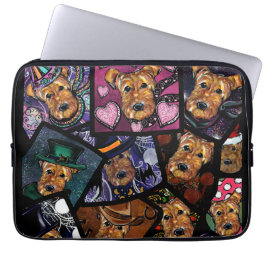 CAPA PARA NOTEBOOK TERRIER AIREDALE