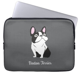 Capa Para Notebook Terrier de Boston