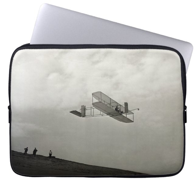 Capa Para Notebook Teste de Voo de Planador Aviação Irmãos Wright (Frente)