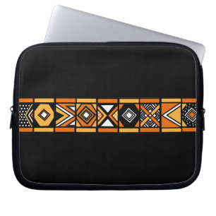 Capa Para Notebook Teste padrão africano da arte