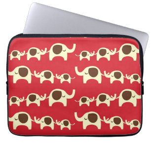 Capa Para Notebook Teste padrão bonito da natureza do vermelho de