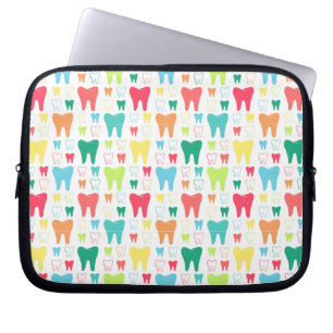 Capa Para Notebook Teste padrão colorido dos dentes