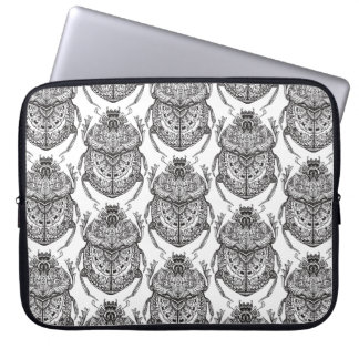 Capa Para Notebook Teste padrão com Doodle da mão