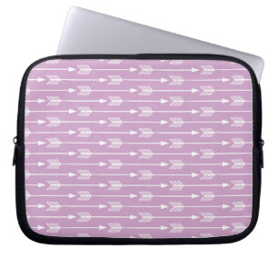 Capa Para Notebook Teste padrão das setas da lavanda