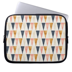 Capa Para Notebook Teste padrão escandinavo da bandeira do marinho