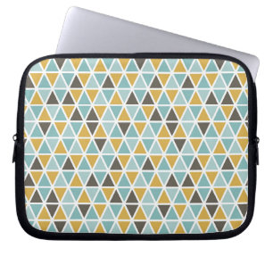 Capa Para Notebook Teste padrão geométrico do triângulo