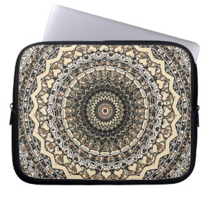 Capa Para Notebook Teste padrão pesado do caleidoscópio da mandala do