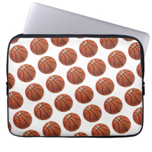Capa Para Notebook Teste padrão pintado do basquetebol