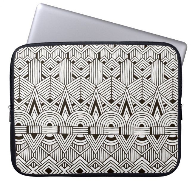 Capa Para Notebook Teste padrão tribal inspirado (Frente)