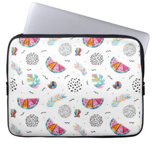 Capa Para Notebook Teste padrão tropical do verão do estilo de