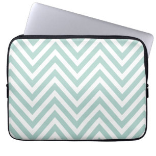 CAPA PARA NOTEBOOK TESTE PADRÃO VERDE E BRANCO DA HORTELÃ DA VIGA