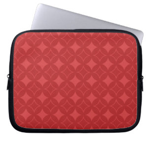 Capa Para Notebook Teste padrão vermelho do shippo