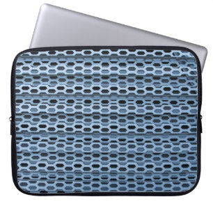 Capa Para Notebook Têxteis brancos e pretos