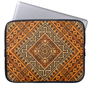 Capa Para Notebook Têxteis tribais africanos: estilo étnico.