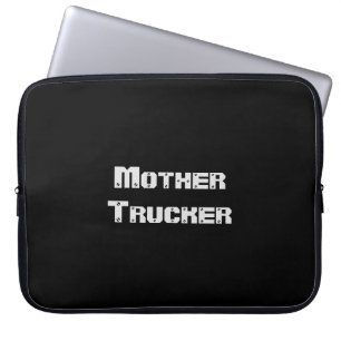 Capa Para Notebook Texto legal engraçado para Madre Trucker