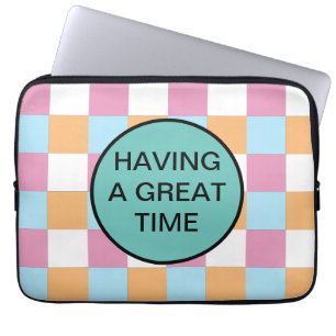 Capa Para Notebook Texto personalizado engraçado