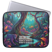 Texto Personalizado Floresta Mística Jaguar Colori