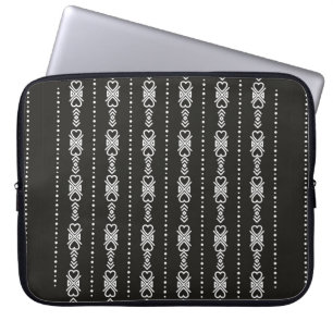 Capa Para Notebook textura cardíaca abstrato aztec