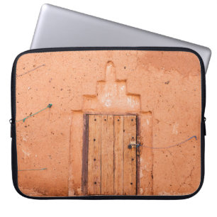 Capa Para Notebook Textura da janela tradicional de madeira marroquin