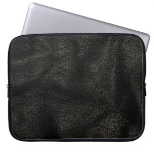 Capa Para Notebook Textura de Couro Realista