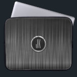 Capa Para Notebook Textura de fibra de carbono brilhante a preto<br><div class="desc">Olhar a textura de fibra de carbono é uma mancha branca esbranquiçada e elegante.</div>