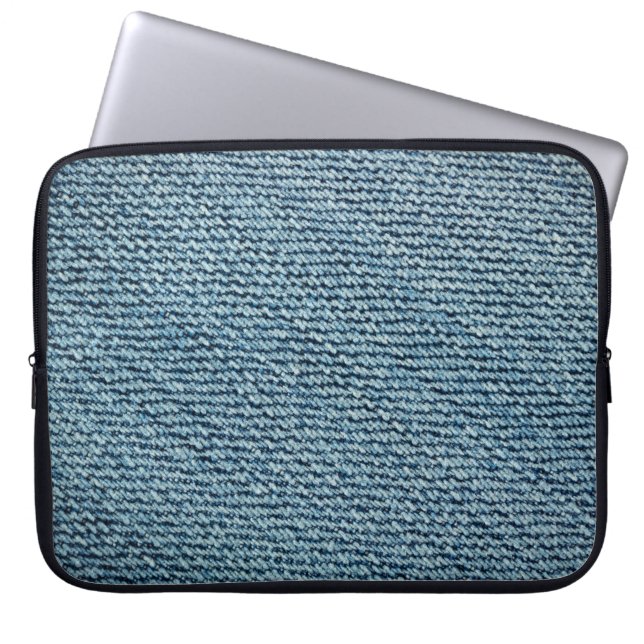Capa Para Notebook Textura de fundo do tecido denim antigo. abstrato, (Frente)