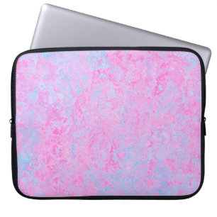 Capa Para Notebook Textura de fundo rosa azul claro