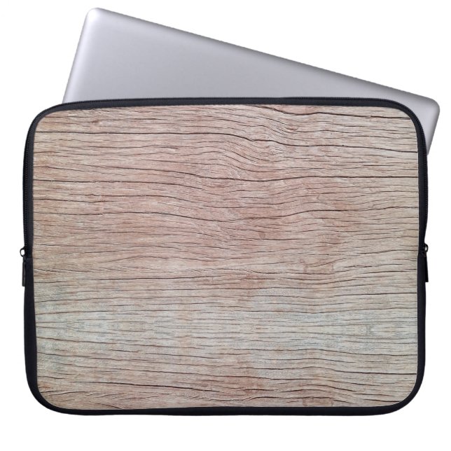 Capa Para Notebook Textura de madeira antiga com belos padrões natura (Frente)
