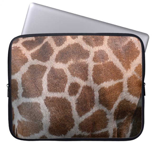 Capa Para Notebook Textura de pele de girafa (Frente)