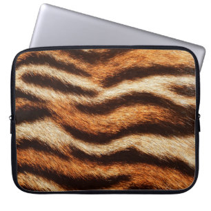 Capa Para Notebook textura de pele de tigre