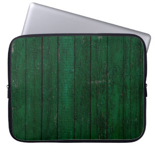 Capa Para Notebook Textura e madeiras pintadas de fundo, dor verde